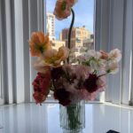 Ashley Cook Instagram - at the beginning of another year i am most grateful for the little things— like this. flowers that show up because a friend refuses to let you celebrate anything alone. also quick checkins and cards in the mail and people who say sure, come stay. what a thing to get to walk these days, all of them, together. here’s to another one. more celebrating, more sharing. more of all of it, together.