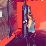Ashley Lomberger Instagram – ✨🥊 trying new things at the gym today.