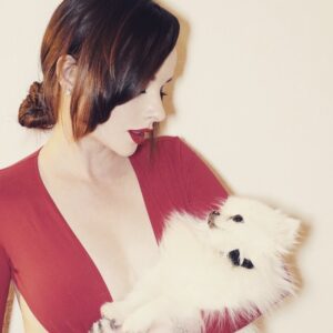 Ashley Rickards Instagram - Oh there’s my valentine ❤️❤️❤️ Princess & I wish you a very happy Valentine’s Day