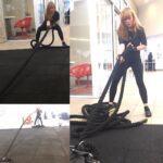 Ashley Rickards Instagram - Tousled hair, ropes and sweat... Hmmm... 😅😅