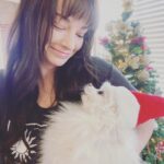Ashley Rickards Instagram – We caught my dog with her whole self in the treat jar today. Well it’s more of a bin than a jar obvi— but my point is, I hope everyone was as merry as my sneaky little fur baby today. Be jolly. Be inspired. Be friggin happy… and go get your treats!! But.. also.. invest in better dog proof treat bins. I’m still so proud of her haha 🤭🤭