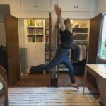 Ashley Williams Instagram - I promise this is the last time I’ll brag to you about the closets I built all by myself but first… ARENT THEY SO PRETTY? I just had to jump in slow motion about it cuz getting to organize these spaces has been one of the great joys in life. Thanks for being on this renovation journey with me! I’m thrilled! (And soooo tired.) 😂🥳 @modularclosets #renovation #closets #renovate #decorate #declutter #slomo