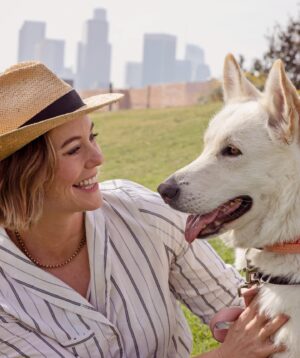 Ashley Williams Instagram - Secret is out!! I’m so proud to announce my foster fail! This weekend at the @bfas_la #superadoption our family officially welcomed Alma into our home forever! This lady has had a long road and was quiet and slept a lot the first week she was with us — the shelter said she’d been exhibiting signs of depression. She has fully come to life now and we take long hikes together and cuddle for hours. She’s so gentle with my rowdy boys and we couldn’t love her more. Best part? Best friends waved all adoption fees of dogs five and older so this was freeeee! Jackpot!  Thank you @bestfriendsanimalsociety for your ongoing support and devotion to #savethemall! #dogsofinstagram #adoptdontshop #rescuedogsofinstagram #almathedog #husky #mix #fosterfail @photolori