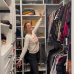 Ashley Williams Instagram - Looook at our gorgeous new @modularclosets primary!! Ya’ll. My husband and I BUILT THIS OURSELVES. I’m not kidding. We also used their design services so we could totally customize our tiny space and I had plenty of room for my shoes/sweaters/and even some trinkets that make me smile. I highly recommend this crazy affordable and solid/durable closet option. They also gave me a code if you want a discount— it’ll be in my stories if you wanna make a go of it yourself. Send me pics of the finished product! I love a closet I really do. #modularclosets #iwantamodularcloset #closetorganization #closetsystem #homerenovation #reno #organize #declutter @christinagiaquinto