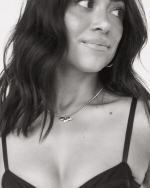 Ashlund Jade Instagram - …and it’s LIVE 🩷🩷 so excited to share the “XO” necklace with you!!!! This necklace is so special to me! I had the most amazing time creating with @evryjewels 🫶🏼 you can shop the necklace at the link in my bio! LOVE you guys so much & can’t wait to see you wear🪽🎀