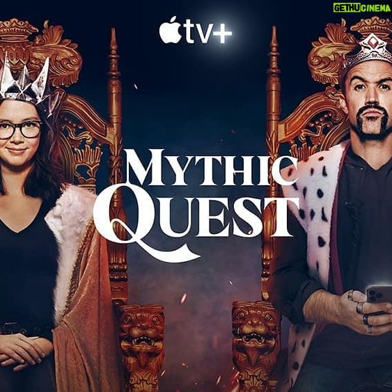 Ashly Burch Instagram - You thought you had to wait until May 7th to get new some new Mythic Quest in yer eyeballs? Think again, baby! A special episode is coming out April 16th, written by me and directed by @robmcelhenney! PEEP IT! Only on Apple TV !