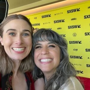 Ashly Burch Instagram - Thank you @sxsw for having us!! So proud of everyone that worked on We're All Gonna Die. If you're at the festival, why not stop in and have a cheeky watch? Is a good movie 😁 Thank you @erinxtexas for making me look purty. First two photos by @unicornfightclub