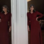 Ashly Burch Instagram - Double vision 👁️👁️ My look for the @thewrap women in comedy panel. It was in fact funny, despite how moody I look in these photos. Styling: @lucywarrenstyle Makeup: @michellechung13 Hair: @biabiabia