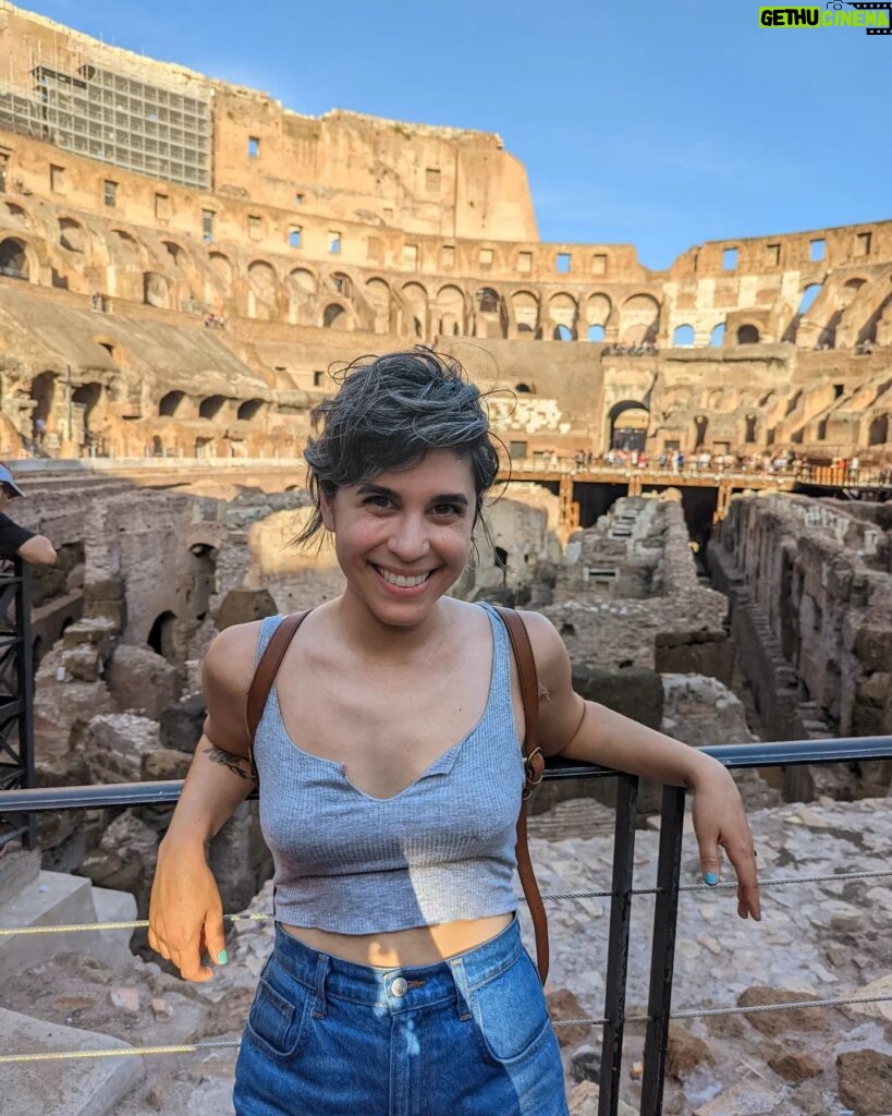 Ashly Burch Instagram - It's always weird to pose happily in front of a building where a bunch of people were murdered but isn't that what tourism is all about?