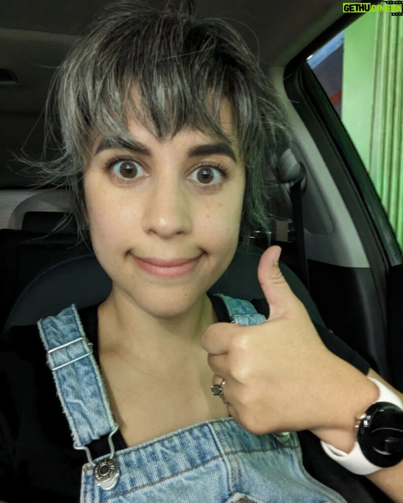 Ashly Burch Instagram - I volunteered at @sagaftra today making signs and snack boxes for the picket lines but forgot to take a picture while I was there so here's a picture of me in the parking lot looking like the kewpie mayonnaise baby