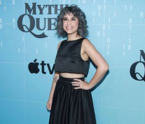 Ashly Burch Instagram - Mythic Quest comes out on Friday! We did some fun stuff with Rachel this season, I'm excited for y'all to see it 😎

Styling by @lucywarrenstyle 
Hair by @hair_by_abbyroll
Makeup by @rachgal1213