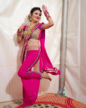 Ashna Kishore Instagram - Happy Navratri & Gudi Padwa ✨🌸❤️😇🙏🏻🧿