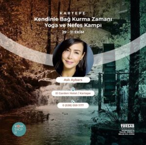 Aslı Aybars Instagram - 29-31 Ekim tarihlerinde ‘Kendinle Bağ Kurma Zamanı’ kampında buluşuyoruz 🧘🏻‍♀️

El Garden Otel’in şahane doğası ve habitatında keyifle dinleneceğimiz, güzel konforlu salonunda yoga yapabileceğimiz, çimenlerde nefes ve meditasyon yapma imkanı bulacağımız ve yeni kişilerle tanışıp bu alanı paylaşacak olmanın heyecan ve merakı içindeyim. 

Dilerim ki kamp sonrasında kendinizle bağ kurmuş, yenilenmiş ve enerji dolu hissedersiniz. Güne, farklı meditasyon ve nefes çalışmaları ile başlayıp bedenimizi uyandırıp hareketlendirdiğimiz yang akışların olduğu pratikle başlayacağız. 

Her pratik sonrasında kendimizle baş başa kaldığımız journaling zamanlarımız olacak. Gün içerisinde bizi bekleyen farkındalık çalışmaları olacak. 

Akşamları yin yoga pratikleri ile yavaşlamayı, durmayı, gevşemeyi ve pratikte derinleşmeyi deneyimlerken çeşitli meditasyon ve nefes çalışmaları ile kendimizle bağ kurmayı araştıracağız.

Kamp ile ilgili ayrıntılı bilgi ve rezervasyon için workshopix.com’u ziyaret edebilirsiniz.🙏

🧘🏻‍♂️ Aslı Aybars
🗓 29-31 Ekim
📍 El Garden Hotel / Kartepe
☎️  90 538 059 11 77
📲 workshopix.com

#workshopix #workshop #eğitim #yogakampı #workshopixcom #yoga #farkındalık #meditasyon #kamp #tatil
