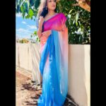 Asritha P Instagram - Saree @srisaicollections9 Blouse @abarnasundarramanclothing Mua @ash_makeupempire . #asrithasreedasofficial #vijaytelevision #actress #model #saree #traditional #collaboration