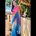 Asritha P Instagram - Saree @srisaicollections9 Blouse @abarnasundarramanclothing Mua @ash_makeupempire . #asrithasreedasofficial #vijaytelevision #actress #model #saree #traditional #collaboration