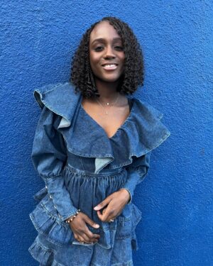 Assa Sylla Instagram - 🦋 💙