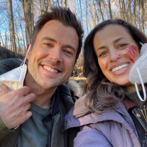 Athena Karkanis Instagram - Selfie’s is the woodsies #nbcmanifest