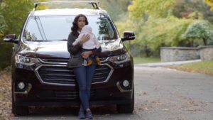 Athena Karkanis Instagram - Grace and #Fakebaby hit the road. Tonight on #manifest!