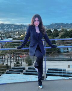 Aubrey K. Miller Instagram - Beautiful city, fun planet! Thanks @plutotv 🏙️🤍 #10YEARSOFPLUTOTV #BIGPLANETENERGY #LosAngeles