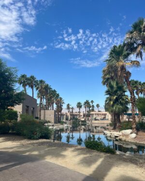 Aubrey K. Miller Instagram - Palm Springs for the weekend🌴