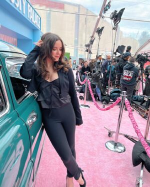 Aubrey K. Miller Instagram - Grease is the word 💗 Premiere of #RiseOfThePinkLadies on @paramountplus