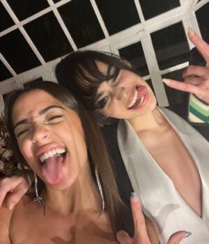 Aubri Ibrag Instagram - A night out on the town with my queen