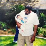 Audra McDonald Instagram - Flashing back over 23 years ago to my Daddy holding his precious firstborn grandbaby Zoe Zoe. Daddy was smitten from the start and while he would go on to live only 6 more years from this moment he spent every second of those 6 years wrapped tightly around her little fingers. He loved her so very much.