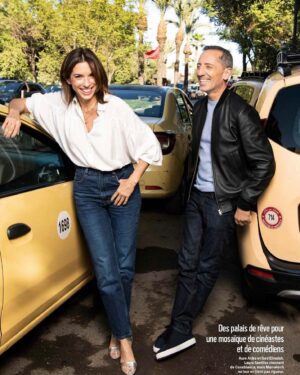 Aure Atika Instagram - Merci @parismatch @marrakechfilmfestival @gadelmaleh 
📷 @alexandreisard
