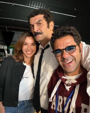 Aure Atika Instagram - Prêts à décoller ✈️

#terminal #sitcom @jameldebbouze @maho.hamidi @zyram1 @canalplus