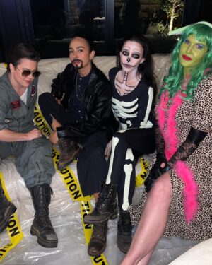 Aurora Perrineau Instagram - Young hearts to close out spooky season