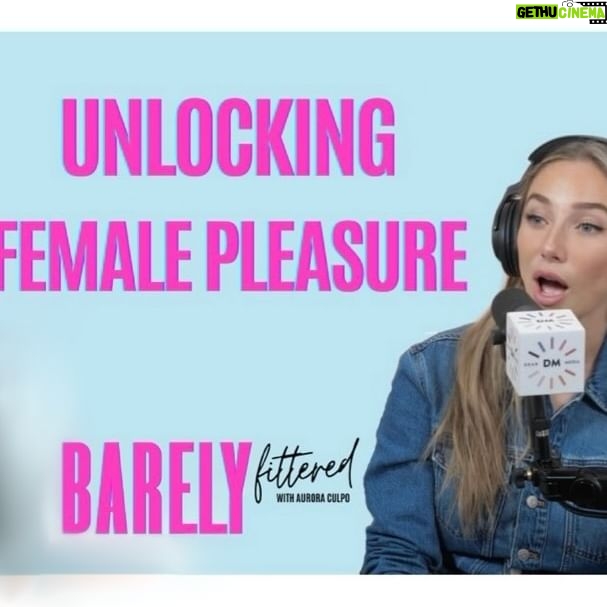 Aurora Culpo Instagram - If you or someone you know owns a vagina, you should listen to this episode of @barelyfilteredpod . Pamela Madsen is a pleasure expert, Sexological body worker and vagiprenuer. A pioneer in the neglected and misunderstood world of female pleasure, Pamela got me thinking, have I been missing out?!!! @thepamelamadsen