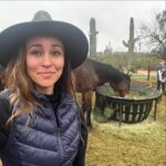 Autumn Reeser Instagram – Horse people. 
For a minute:)

Thanks @saguarocompanystore and @meegs.lo for the adventure… and for keeping this friendship train going since we were 12. Pretty impressive. :)

(Also impressive… all these other humans we made!!)