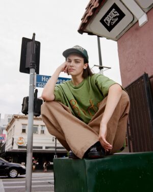 Ava Capri Instagram - Hit the streets with @lili__peper for @schonmagazine 🙆🏼‍♀️🌼🛣