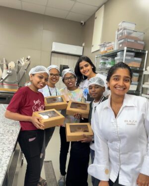 Avantika Dasani Instagram - Somethings that made it to my #Highlightof23 

Earlier in the year, I had the chance to host @thekindnessprojectinyou first mumbai event 
The incredible talented founders and chef @anushkamalkani and @nariman.coach1 from @masabakery.in took a baking and dessert deco class with the lovely kids from @happyfeethomefoundation a children’s hospice, (That has some real superheroes that could always do with some love and support)

Future potential bakers got to learn from the best, bake in a professional kitchen, ask lotsss of questions, have a overall day of fun and also take home some goodies. 
A special thanks to @t24_residency that hosted the kids for a lovely and wholesome meal post all the baking! 

I adore my friends that are always up to do and be inspirational! Nushki you are all things sugar spice and nice, just like everything you get to eat at MASA 🤍 

The last slide is me getting to take home the yummiest mushroom crossiant for being a good helper.