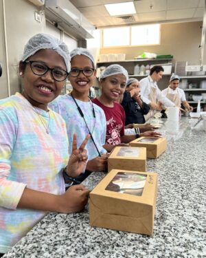 Avantika Dasani Instagram - Somethings that made it to my #Highlightof23 

Earlier in the year, I had the chance to host @thekindnessprojectinyou first mumbai event 
The incredible talented founders and chef @anushkamalkani and @nariman.coach1 from @masabakery.in took a baking and dessert deco class with the lovely kids from @happyfeethomefoundation a children’s hospice, (That has some real superheroes that could always do with some love and support)

Future potential bakers got to learn from the best, bake in a professional kitchen, ask lotsss of questions, have a overall day of fun and also take home some goodies. 
A special thanks to @t24_residency that hosted the kids for a lovely and wholesome meal post all the baking! 

I adore my friends that are always up to do and be inspirational! Nushki you are all things sugar spice and nice, just like everything you get to eat at MASA 🤍 

The last slide is me getting to take home the yummiest mushroom crossiant for being a good helper.