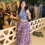 Avantika Dasani Instagram - Just a bunch of cool cats sending out their call for the disco ball @saanyasharma and @rahulvohra94 🐯🪩⚡️ Wearing easy breezy @goablueslabel