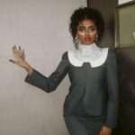 Avantika Vandanapu Instagram - your book is overdue. 💅 @tarotmovie @sonypictures @tarotmovie press ft. the local librarian in a horror movie who may or may not be possessed by a demon