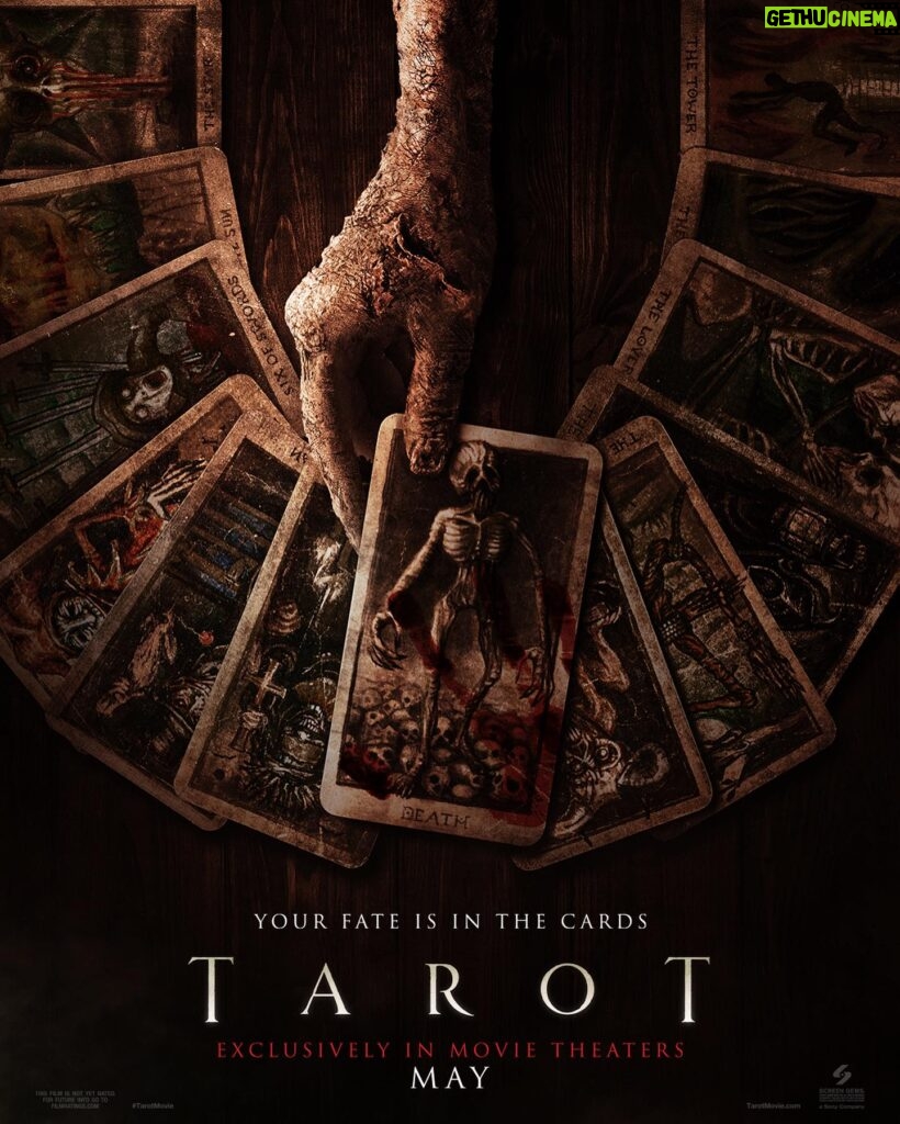 Avantika Vandanapu Instagram - TAROT from @sonypictures coming exclusively to theaters this May. Your fate is in the cards. @tarotmovie