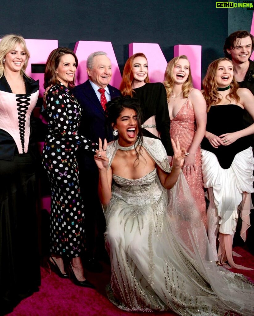 Avantika Vandanapu Instagram - @meangirls premiere. a dream come true. @meangirls is out in theaters everywhere TOMORROW! get your ticket 🏃‍♀️ thank you to everyone who made this possible. im so proud. and so incredibly grateful.