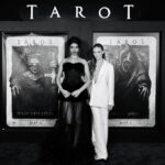 Avantika Vandanapu Instagram – TAROT premiere.🧿 it’s in theaters NOW so go watch. 🫦🫦 @sonypictures @tarotmovie 

take your mom, your situationship, anyone whose hand you can hold, i don’t care. 🖤

this movie was such a labor of love and i really did meet the family of a lifetime on this set. i think we all sort of trauma bonded in serbia while filming TAROT and i do firmly believe this translates on screen in a deeply entertaining way. thank you @sonypictures @scottglassgold @annahalberg @iamspensercohen @mgbitar for making the dreams of this horror movie buff come true. she is so very grateful. 🥹 

as always, had the time of my life with my girl @larsenthompson. (we missed you @humberly @_harrietslater @lifeisaloha @adainbradley) don’t be a flop, and get your ticket to TAROT right now. even if you don’t like scary movies! 🖤