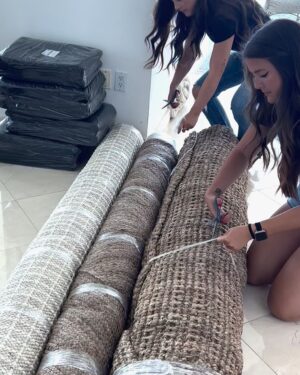 Aviva Drescher Instagram - What an INCREDIBLE difference new rugs from @amethyst.home made for our Miami apt ! I am in awe of the organically inspired furniture and rugs this beautiful store provides !