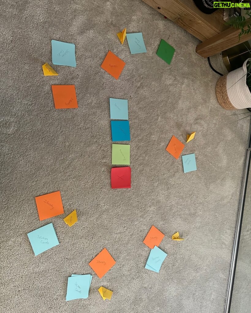 Avori Henderson Instagram - Backstabber: A game of loyalty and deception ⬇️ I started creating this game with sticky notes back in 2023 (swipe right to see). Those sticky notes eventually turned into a beautiful board game that is releasing June 14th. I created this game based off of my experience on deception reality tv, from my series ‘The Mole’ and my favorite games like ‘Clue’ and @amongusfeed The game will be announced on the @gameconcanada mega stage along with a BIG SURPRISE 😮 So get ready…. it’s time to bring chaos to your living room 😏 🔪 ALSO: The First Edition only comes in 1000 units that feature a special Game Con Canada token along with special branding! Additionally, 10% of all board game profits go to my nonprofit partner- GiftofGaming which provides gaming systems to children’s hospitals! #games #boardgames #familytime #gaming #gamer #game