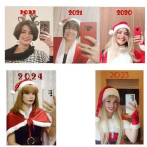 Aya Al Saboni Instagram - Happy New year! ☃️🎄🥰 #2024 

#aya_alsaboni 
#آية_الصابوني