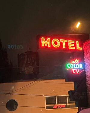 Aya Cash Instagram - Road tripped