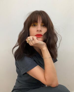Aya Cash Instagram - My sweet friend @cwgeere interviewed me for @interviewmag link in stories to read. 

Hair: @tommy_buckett 
Face: @danielmartin 
📸by me
Styling by me with more from some of my favorite vintage shops. Jumpsuit: @selectedbyberman Daisy Chain top: @shopworship Silk Charmeuse: @nouveaurichevintage

#theboystv #theboys