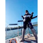Ayame Misaki Instagram - いつかの釣り🎣day!! この日はみんなで、鯵70匹以上釣れた日だった🐟わーーい！！ thanks @ryusuke.hayashi @tetsuya_toyoda @ryo.i.0923 @ryoya_kasahara #fishing🎣 #fishing #魚 #釣り #釣りガール #釣り女子 #🎣