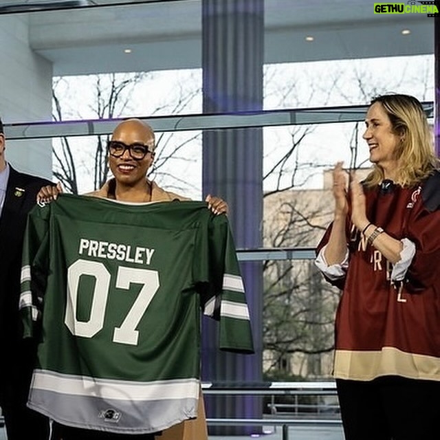 Ayanna Pressley Instagram - Congratulations on an incredible inaugural season, @pwhl_boston! You are world class, trailblazing athletes. It’s been a joy and an honor to cheer you on, and see you prove what we’ve known to be true: that everybody watches women’s sports. Til next season 💜💚