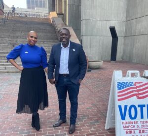 Ayanna Pressley Instagram - Voted early with my partner in life and in good (per tradition!)

Elections matter. Proud to cast another vote for a future where working one job is enough, bodily autonomy is a human right, homeownership is within reach, and college opens doors and not mountains of debt.

P.S. Massachusetts’ presidential primary election is TOMORROW.

Check out iwillvote.com/ma to find your polling place, make your voting plan, and get out the victory! 🗳️