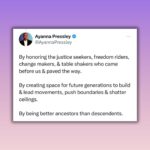 Ayanna Pressley Instagram - Happy #BlackHistoryMonth, family.