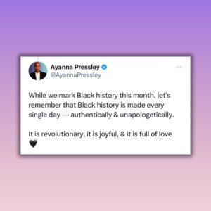 Ayanna Pressley Instagram - Happy #BlackHistoryMonth, family.